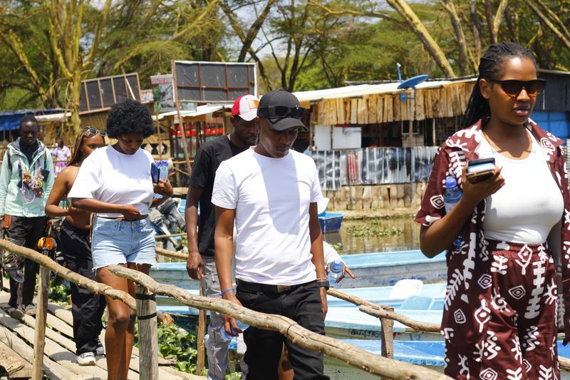 Naivasha trip moment