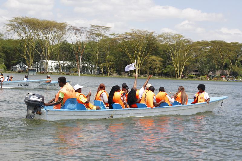 Naivasha trip moment