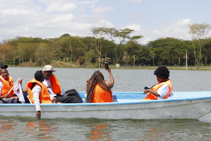 Naivasha trip moment