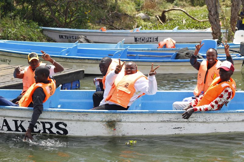 Naivasha trip moment