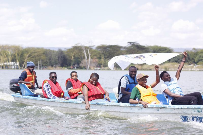 Naivasha trip moment